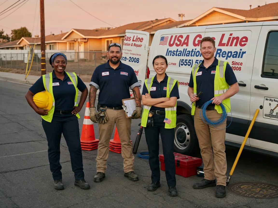 Gas Line Installation company in Shell, WY